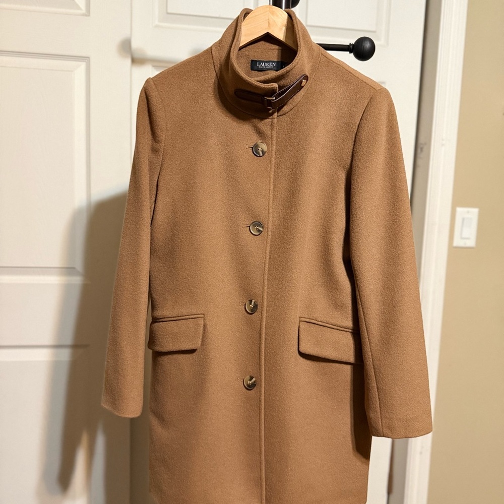 Ralph Lauren camel brown coat - Picture 4 of 5